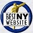 Best NY Website award badge